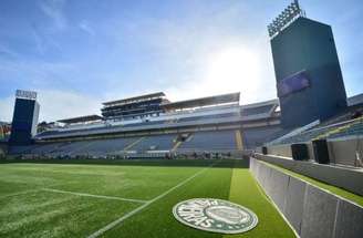 Abel Ferreira, durante treinamento do Palmeiras na Academia de Futebol –