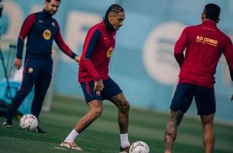 Atividade de preparação do Real Madrid antes do El Clásico –