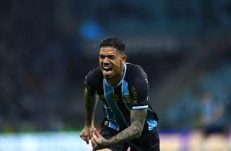 Diego Caito, jogador do Grêmio, em ação pelo Brasileirão –