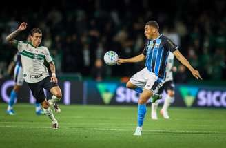 Grêmio teve uma boa atuação e venceu o Coritiba no Couto Pereira –
