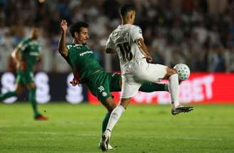 Palmeiras se prepara para duelo com o Santos na Vila Belmiro –