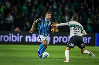 Coritiba e Grêmio se enfrentaram pelo Brasileirão – FOTO: LUCAS UEBEL/GREMIO FBPA