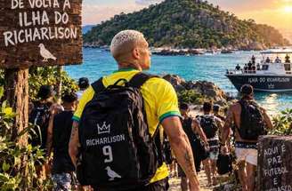 Richarlison zoa  e Neymar responde.