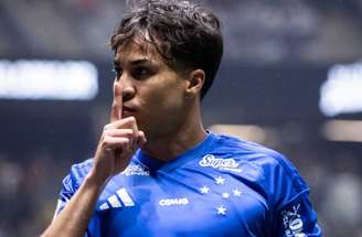 Kaio Jorge marcou para o Cruzeiro diante do Atlético-MG –
