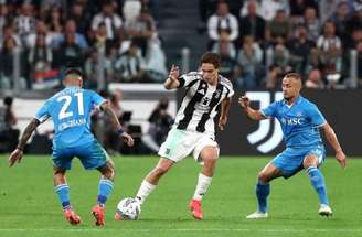 Juventus se prepara para enfrentar o Napoli –
