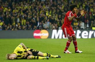 <p>Zagueiro brasileiro comemorou com dança o título dramático do Bayern</p>