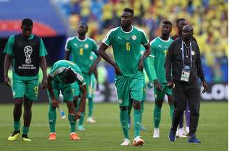 Seleção de Senegal foi a última eliminada entre os africanos, que caíram na fase de grupos na Rússia