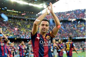 Xavi se despediu do Barcelona em 2015 (Foto: Lluis Gene/ AFP)