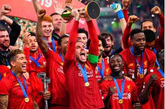 Liverpool levantou seu primeiro Mundial de Clubes, em Doha, no Qatar (Foto: Giuseppe CACACE / AFP)