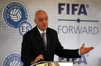 Presidente da Fifa, Gianni Infantino
20/11/2019
REUTERS/Jose Cabezas