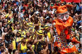 Desfile de bloco no Carnaval do Rio de Janeiro
 16/2/2020 REUTERS/Marcelo Carnaval