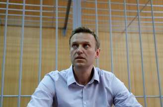 Opositor russo Alexei Navalny em Moscou, Rússia
15/05/2018 REUTERS/Tatyana Makeyeva