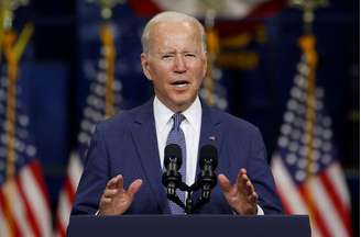 Presidente dos EUA, Joe Biden, visita Nova Jersey
25/10/2021
REUTERS/Jonathan Ernst