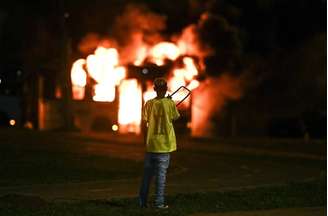 Bolsonaristas protestam contra eleição de Lula em Brasília