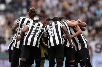 Jogadores do Botafogo