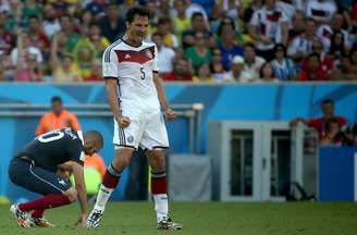 Hummels foi titular da Alemanha no Mundial de 2014, no Brasil.