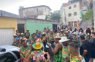 Passagem do Samba Duro VS em Pituaçu, periferia de Salvador. Samba junino foi reconhecido oficialmente em 2018.