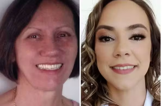 Leane Hermann e sua filha, Leise Parizotto, médica da rede municipal de Blumenau (SC)