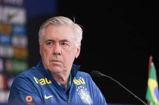 Carlo Ancelotti, técnico da seleção brasileira, vai aos EUA observar atletas na reta final do Mundial.