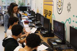 Ana Maria Macedo Anjos, professora de matemática no Sesi: 'Cada estudante tem a possibilidade de buscar estratégias diferenciadas'.