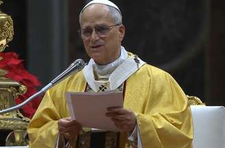 Papa Leão XIV na Missa do Galo