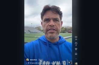 Fahel é o novo auxiliar técnico de São Cristóvão e Nevis, pequeno arquipélago no Caribe – Reprodução de vídeo