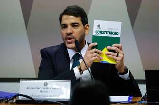 O advogado-geral da União, Jorge Messias, teve seu nome rejeitado pelo Senado