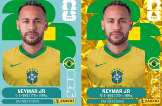 Figurinha de Neymar feita com IA já viraliza nas redes sociais