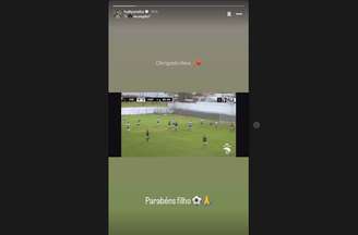 Hulk comenta gol de filho na base do Galo –