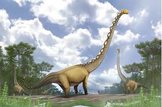 Representação do dinossauro