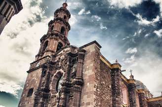 O Templo do Senhor de Encino foi erguido no século 18 para homenagear um morador da cidade de Aguascalientes, no México, que encontrou uma imagem de Cristo ao cortar um tronco de árvore