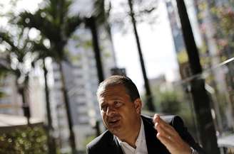 Candidato do PSB à Presidência, Eduardo Campos, dá entrevista à Reuters em São Paulo. 17/04/2014.