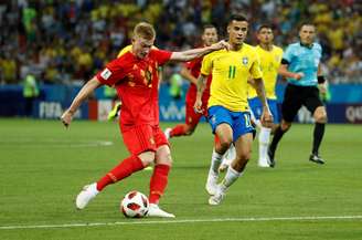 De Bruyne chuta e marca mais um para a Bélgica: 2 a 0 em Kazan