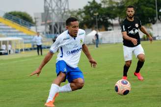 Branquinho comentou sobre a volta dos treinamentos no Santo André (Foto:Matheus Lima/Cidade Clube)