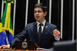 O senador Randolfe Rodrigues (AP), líder da Rede na Casa