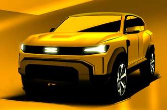 Projeção imagina futuro Dacia Duster.