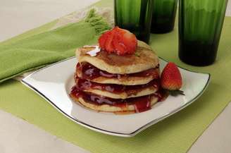 Panqueca americana – Foto: Guia da Cozinha