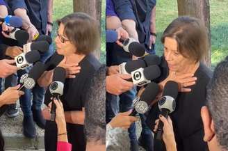 Sandra, filha de Palmirinha se emocionou muito ao falar da mãe