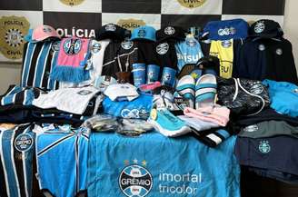 Itens saqueados de loja da Arena Grêmio foram recuperados pela Polícia Civil