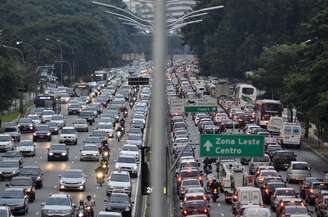 Trânsito na cidade de São Paulo