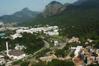 Vista aérea dos Estúdios Globo, antigo Projac