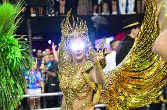 Muriel Quixaba, rainha da Acadêmicos do Tatuapé