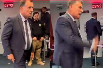 Coronel Meira (PL) se exalta ao ser barrado no STF