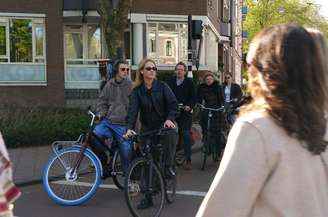 Bicicletas são os principais meios de transporte de Amsterdã