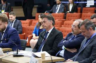 Bolsonaro chega para interrogatório no STF