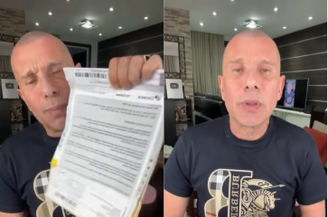 O cantor Rafael Ilha publicou um vídeo na redes sociais em que ameaça o filho de Gugu, João Augusto, 