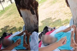 Homem em situação de rua é deixado em campo de futebol após receber alta hospitalar 