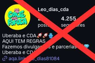 Segundo a polícia, perfil difamava moradores e jovem pedir dinheiro para apagar postagens 