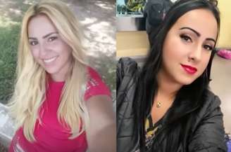 Irmãs Ana Paula (à esq.) e Roberta (à dir.) estão presas por suspeita dos crimes