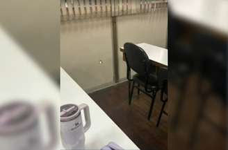 Durante operação, um disparo atingiu uma sala de aula da UFRJ